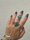 Diamond Turquoise Ring