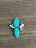 Apache Nugget Turquoise Statement Ring MTO