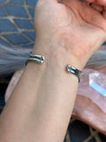 Mother of Pearl ‘Tusk’ Statement Cuff Bracelet