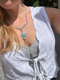 Turquoise Lariat Necklace
