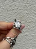 Luna Mother of Pearl Ring MTO