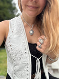 Cowrie Shell Chain Necklace