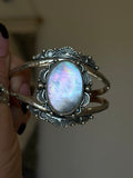 Black Mother of Pearl Statement Cuff Bracelet