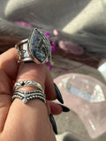 Native Silver Wide Band Ring MTO