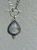Moonstone Toggle Chain Necklace