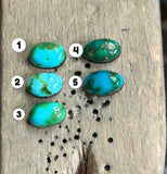 Turquoise Paisley Ring MTO