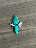 Apache Nugget Turquoise Statement Ring MTO