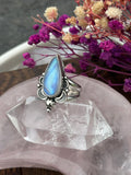 Moonstone Ring Size R1/2~S
