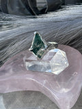 Moss Agate Molten Claw Ring MTO