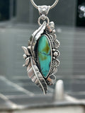 Turquoise Dreams Statement Pendant