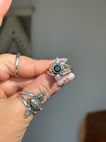 Dainty Paisley Ring MTO~stone choice
