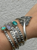 Stamped Stacking Cuff Bracelets