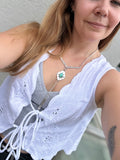 Turquoise Lariat Necklace