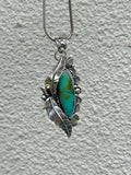 Turquoise Dreams Statement Pendant
