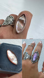 Pink Mother of Pearl Ring MTO