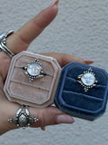 Luna Mother of Pearl Ring