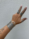 Stamped Cuff Bracelet MTO