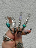Stamped Stacking Cuff Bracelets