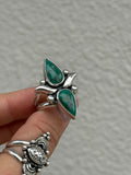 White Buffalo Large Statement Ring MTO