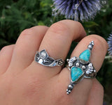 Turquoise Tiana Ring MTO~ Pick Your Pairing