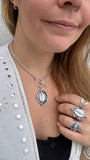 Cowrie Shell Chain Necklace