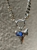 Boulder Opal Shark Tooth (Pendant only)