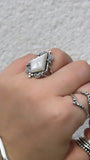 Mother of Pearl Decorative Kite Ring Size R
