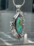 Turquoise Dreams Statement Pendant