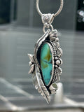 Turquoise Dreams Statement Pendant