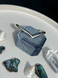 Thick Plain Wishbone Cuff