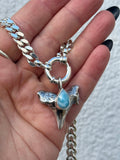 Opal Large Shark Tooth (Pendant only)