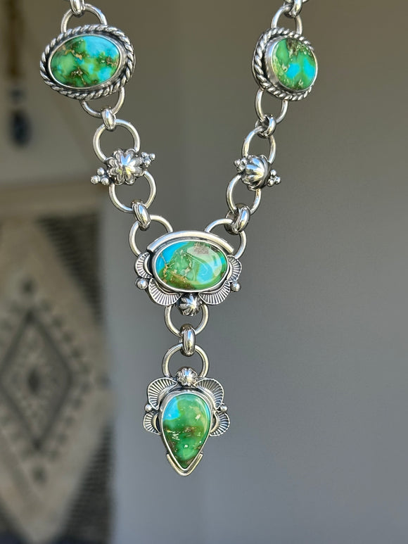 Multi Sonoran Mountain Chain Necklace
