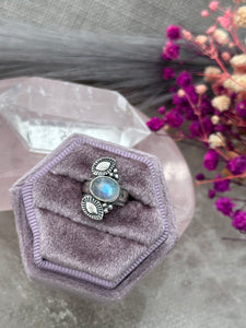 Moonstone Stamped Ear Cuffs MTO