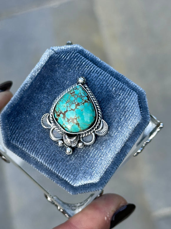 No.8 Turquoise Ring