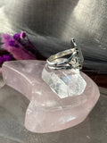 Mother of Pearl Decorative Kite Ring Size R
