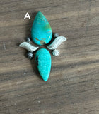 Apache Nugget Turquoise Statement Ring MTO