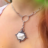 Mother of Pearl Renera Chain Necklace