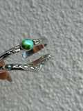 Turquoise Leafy Cuff Bracelet