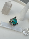 No.8 Turquoise Ring Size M
