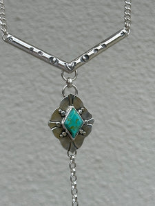 Turquoise Lariat Necklace