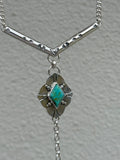 Turquoise Lariat Necklace