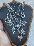 Moonstone Star Pendant