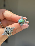 Turquoise Paisley Ring MTO