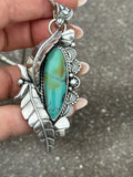 Turquoise Dreams Statement Pendant