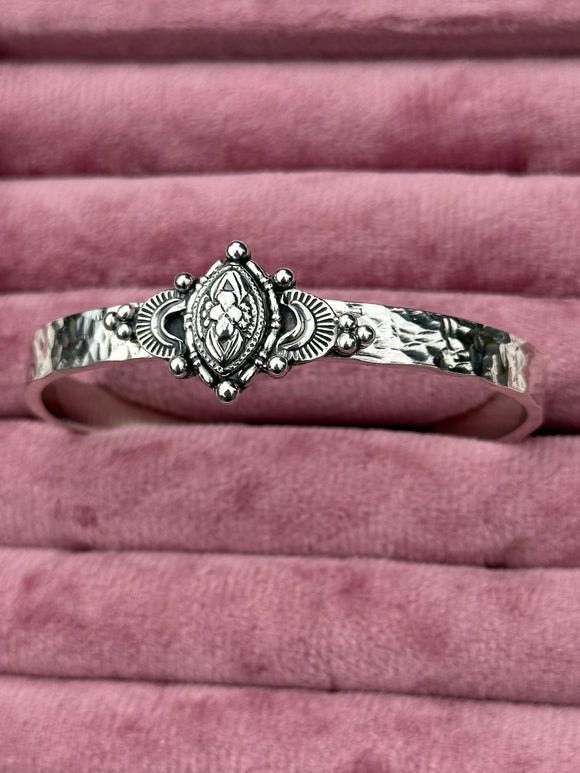 Stamped ‘TSD’ Cuff Bracelet MTO