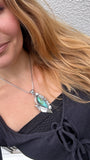 Turquoise Dreams Statement Pendant