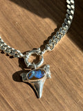 Boulder Opal Shark Tooth (Pendant only)