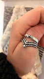 Decorative Wishbone Ring MTO