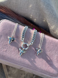 Opal Mini Shark Tooth Pendant MTO