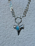Opal Large Shark Tooth (Pendant only)